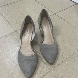 Franco Sarto Beige Wedges